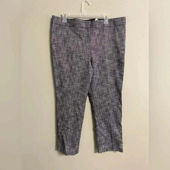 Ann Taylor Size 14 Tailored Ankle Pant Devin Straight Fit NWT New Career - Picture 1 of 10